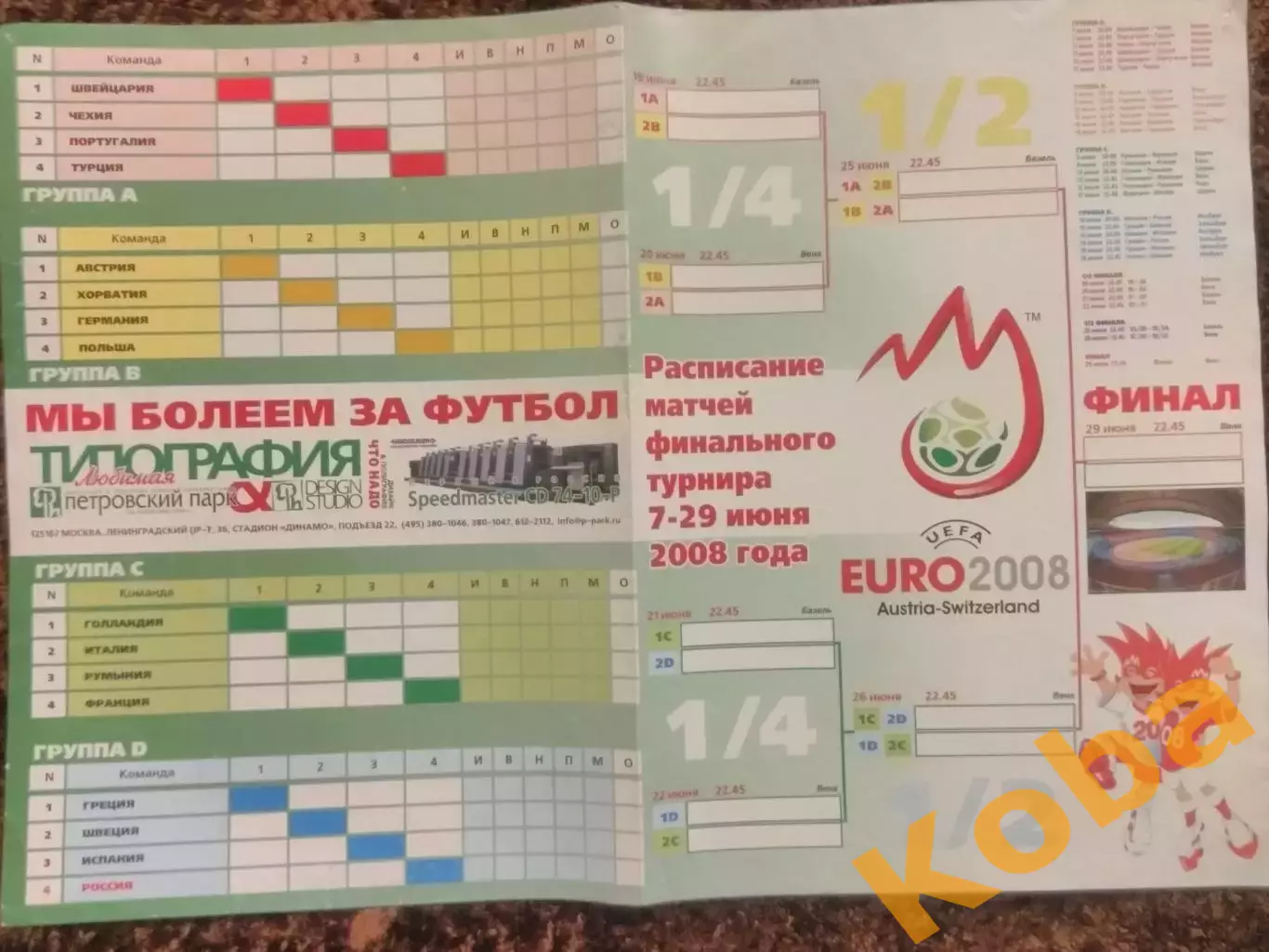 Евро 2008 Футбол Австрия Швейцария Чемпионат Европы по футболу