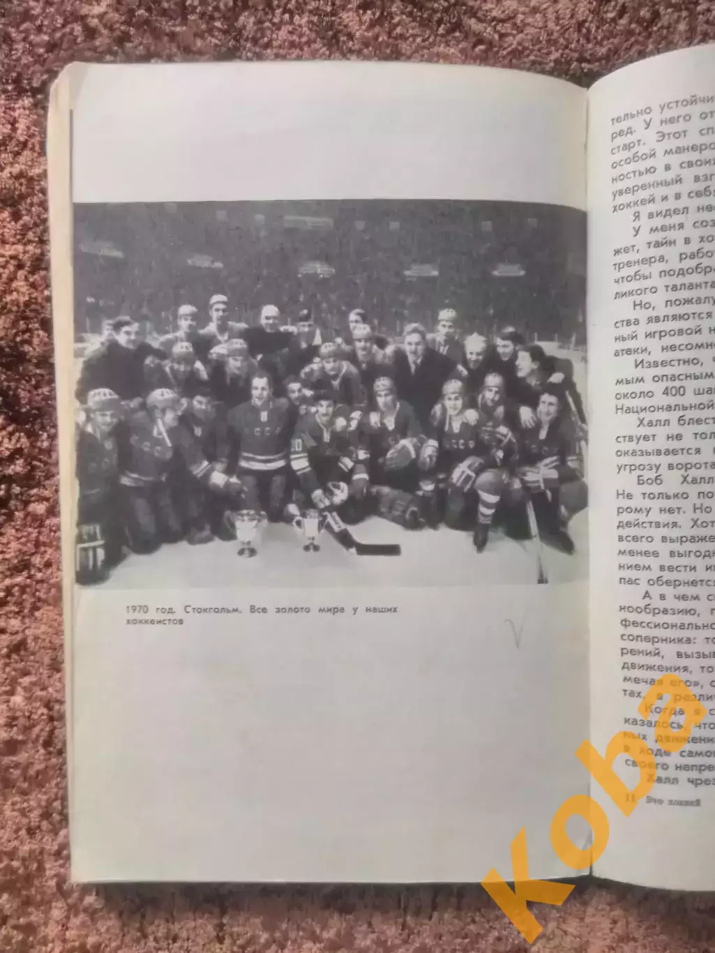 Это Хоккей 1971 Сборная СССР Анатолий Тарасов Чернышев Старшинов Старостин 6