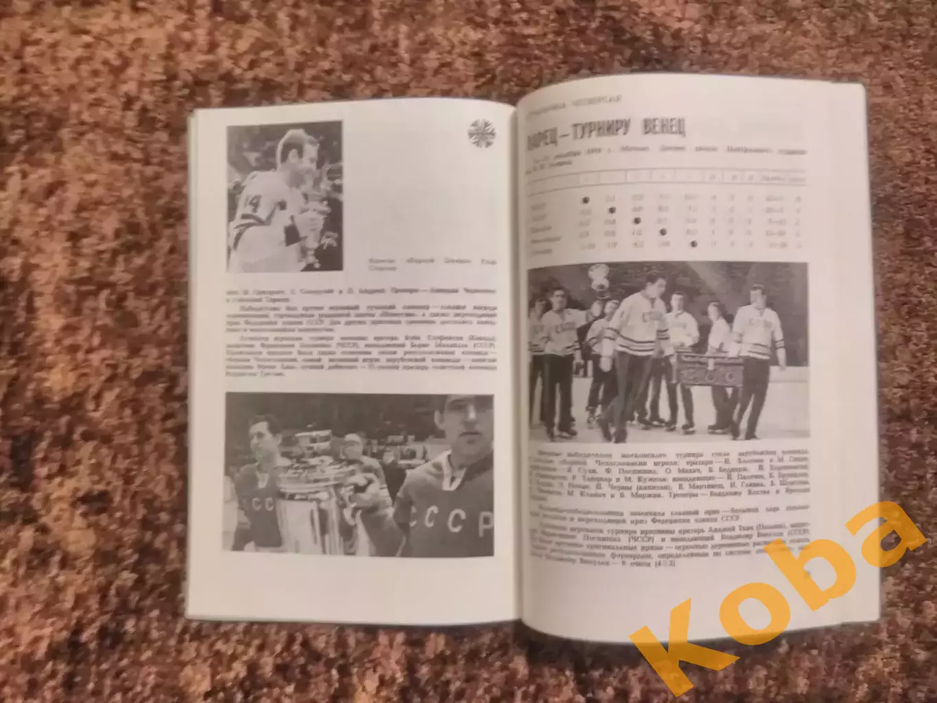 Приз Известий 1977 Хоккей СССР Канада Швеция Финляндия Чехословакия 5