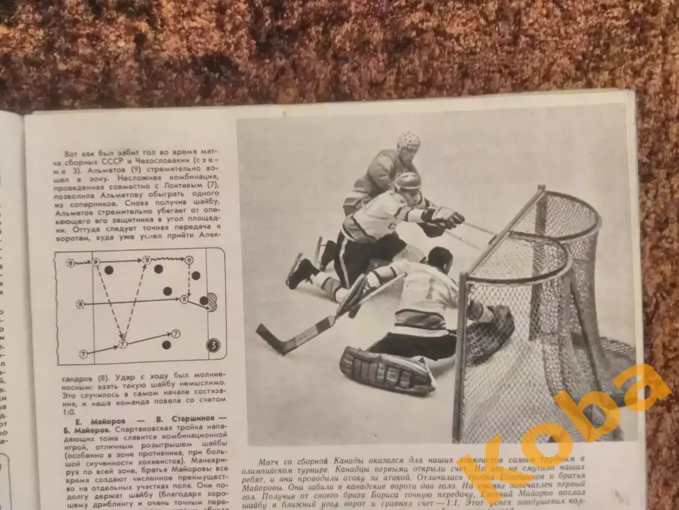 Хоккей Коноваленко Тарасов СССР ОИ Инсбрук Футбол Ростов Спортивные игры 1964 №2 6