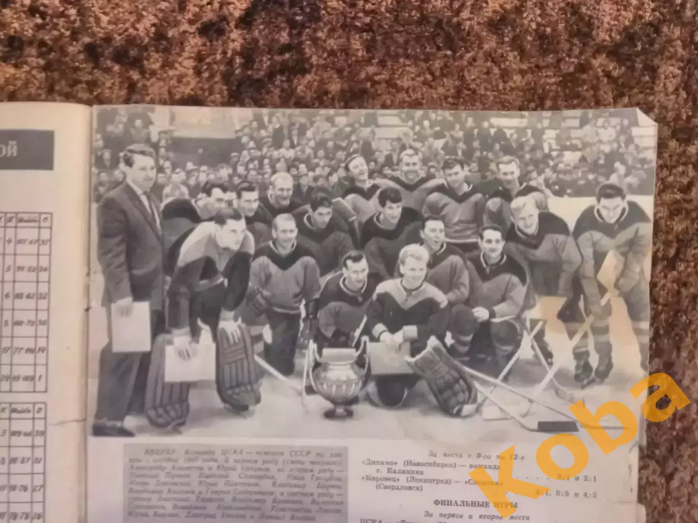 Хоккей Анатолий Тарасов Футбол накануне Испания - СССР Баскетбол США СИ 1960 №5 2