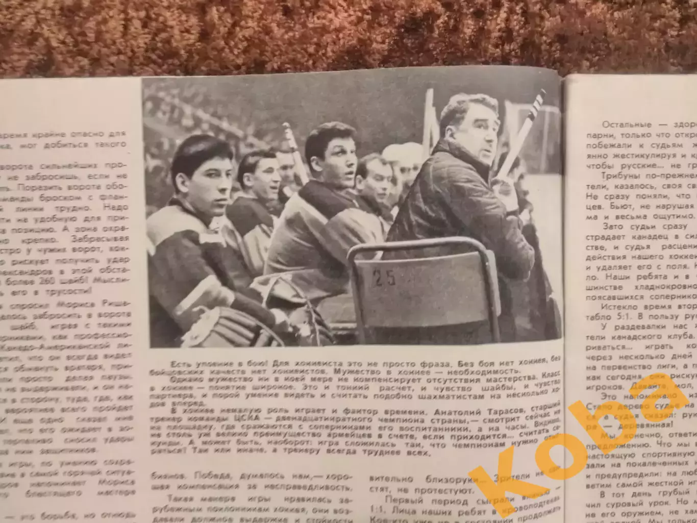 Чемпионат мира 1966 Хоккей Тарасов Торпедо Москва Лобановский Яшин СИ 1965 №12 6