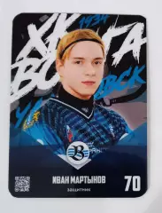 Хоккей с мячом. Карточка Иван Мартынов, ХК Волга Ульяновск. Сезон 2025/26