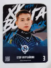 Хоккей с мячом. Карточка Егор Мурзайкин, ХК Волга Ульяновск. Сезон 2025/26