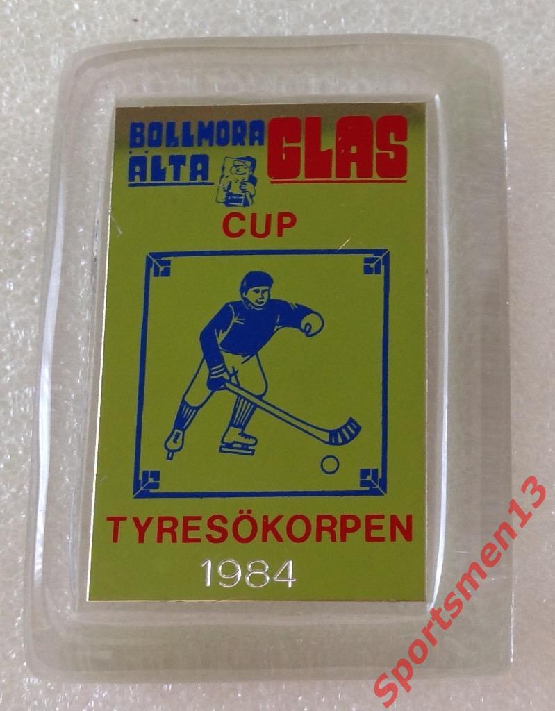 Финляндия. Хоккей с мячом. Медаль. 1984 год. Стекло!!! 1