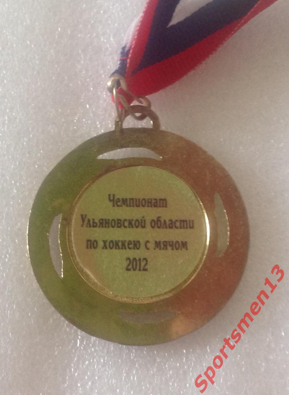 Чемпион Ульяновской области по хоккею с мячом. 2012, Ульяновск 1