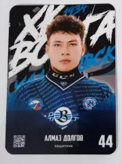 Хоккей с мячом. Карточка Алмаз Долгов, ХК Волга Ульяновск. Сезон 2025/26