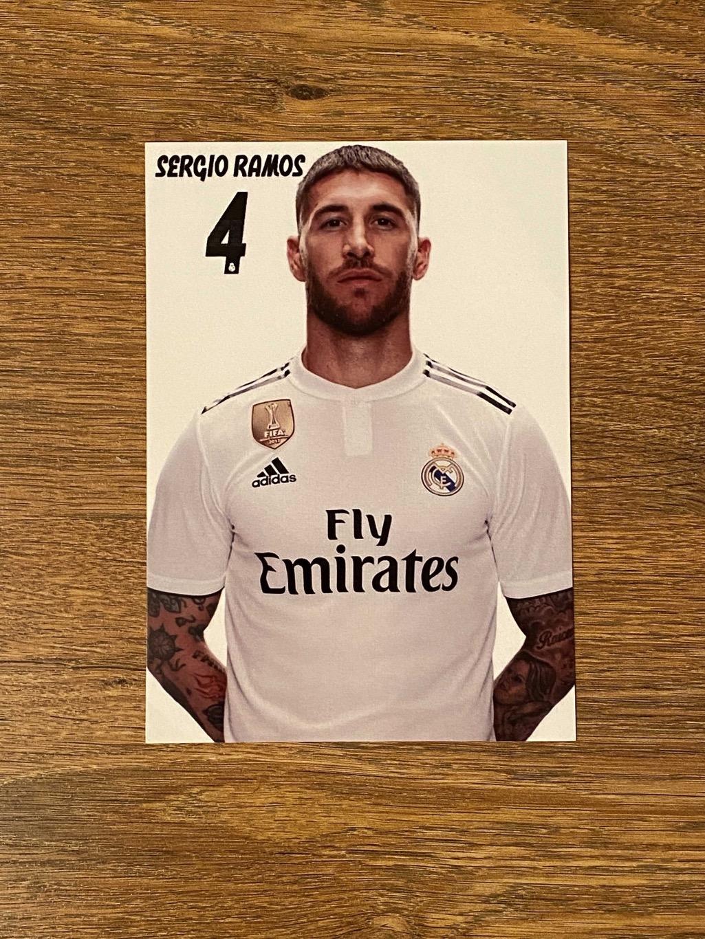 Карточка Серхио Рамос (Реал Мадрид)