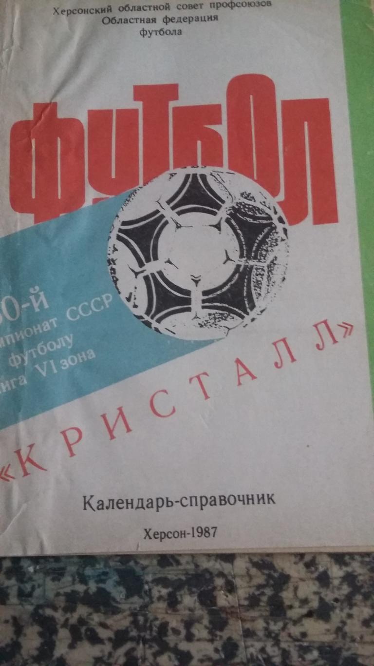 Календарь справочник Херсон 1987.