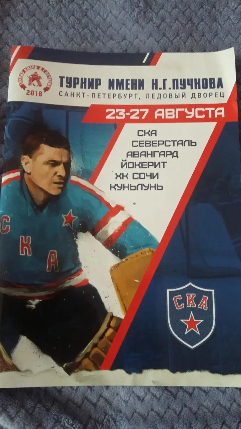Турнир имени Н.Г.Пучкова. 23 - 27.8.2018.