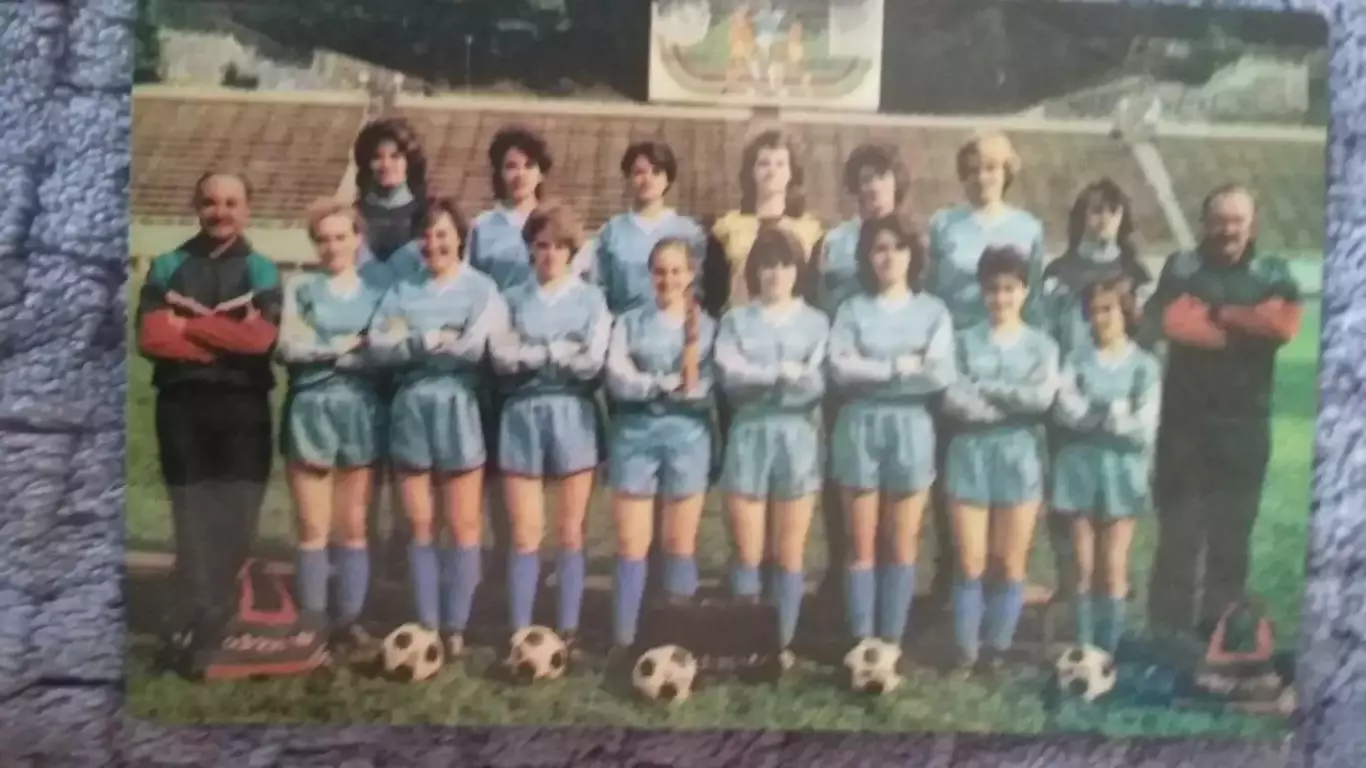 Календарики. Динамо Киев (ветераны), женская команда. 1990. 1
