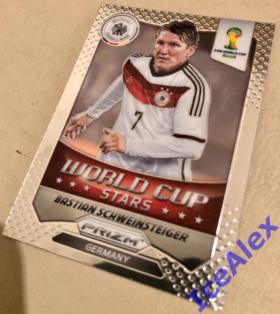 2014 Panini Prizm World Cup Stars #16 Bastian Schweinsteiger - Base 2