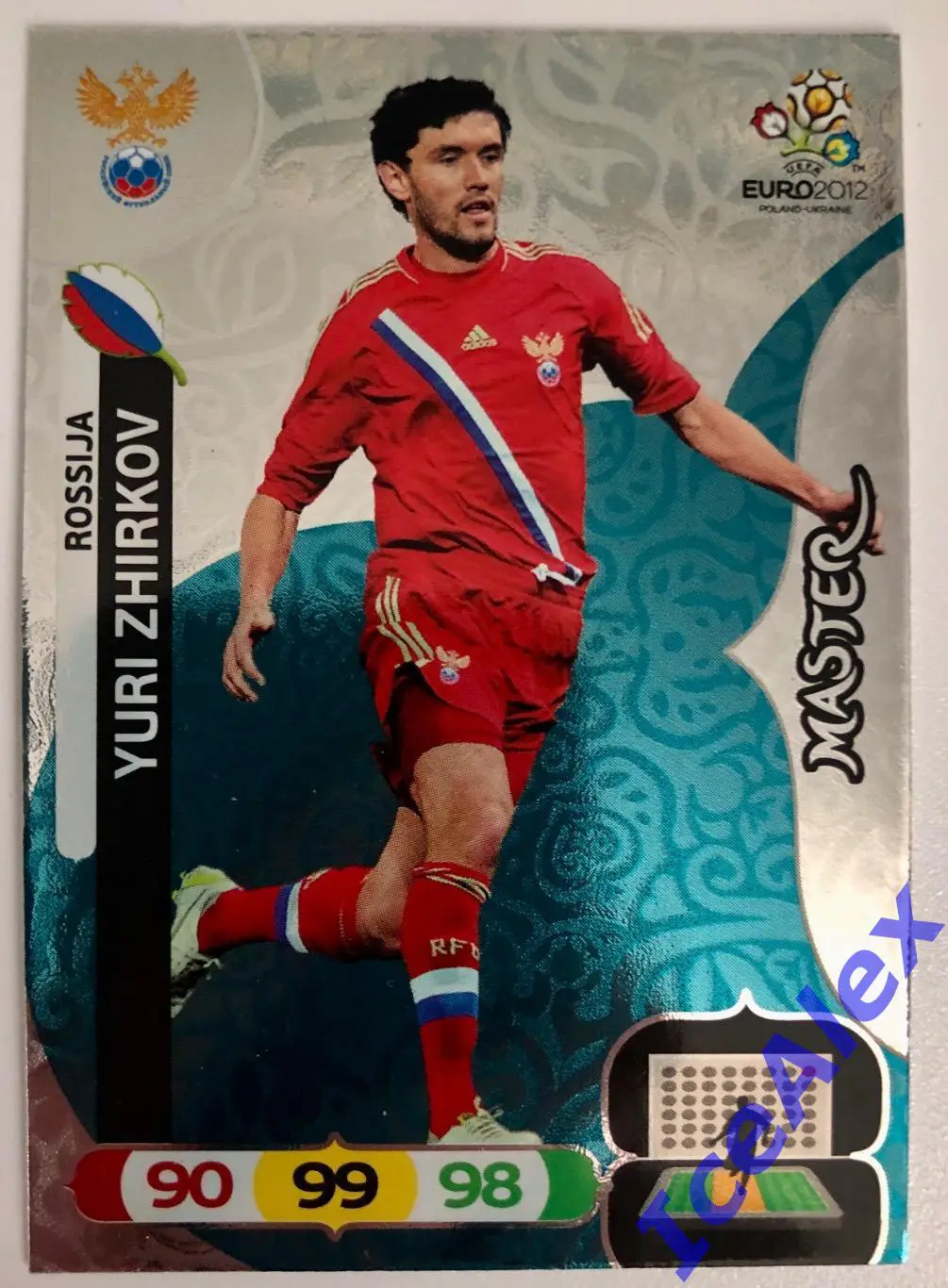 2012 Panini Euro Adrenalyn XL, Yuri Zhirkov, Master