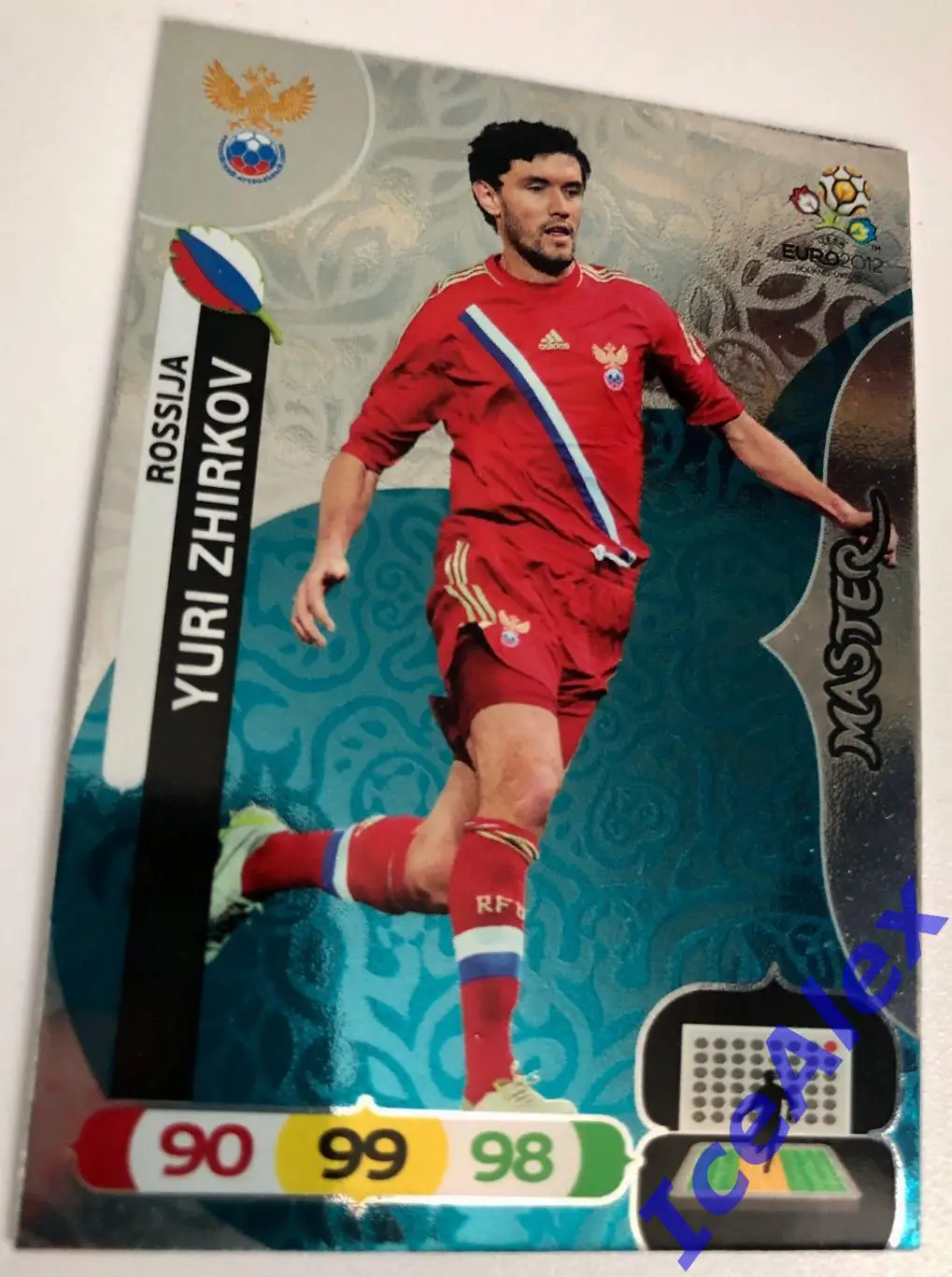 2012 Panini Euro Adrenalyn XL, Yuri Zhirkov, Master 1