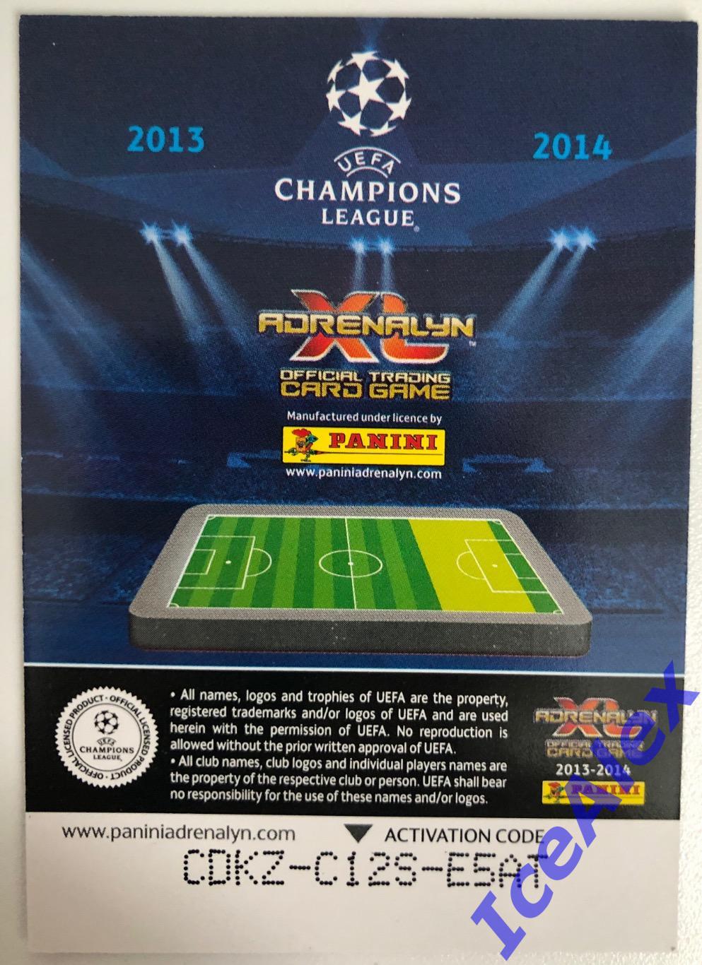2013/14 Adrenalyn XL, Champions League, David Villa, Impact Signing 2