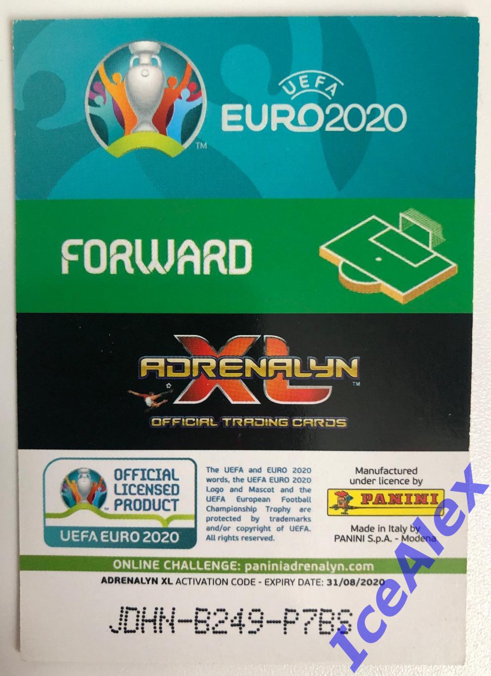 2020 Panini Adrenalyn XL, Euro Preview, Marco Reus, Gold Limited Edition 2