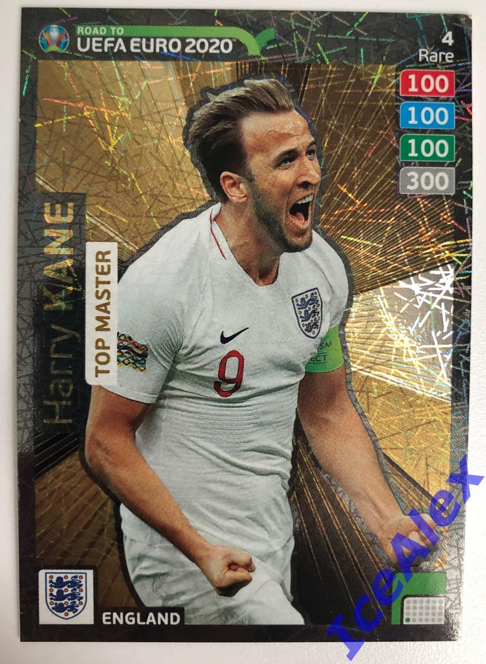2020 Adrenalyn XL, Road to Euro, Harry Kane, Top Master