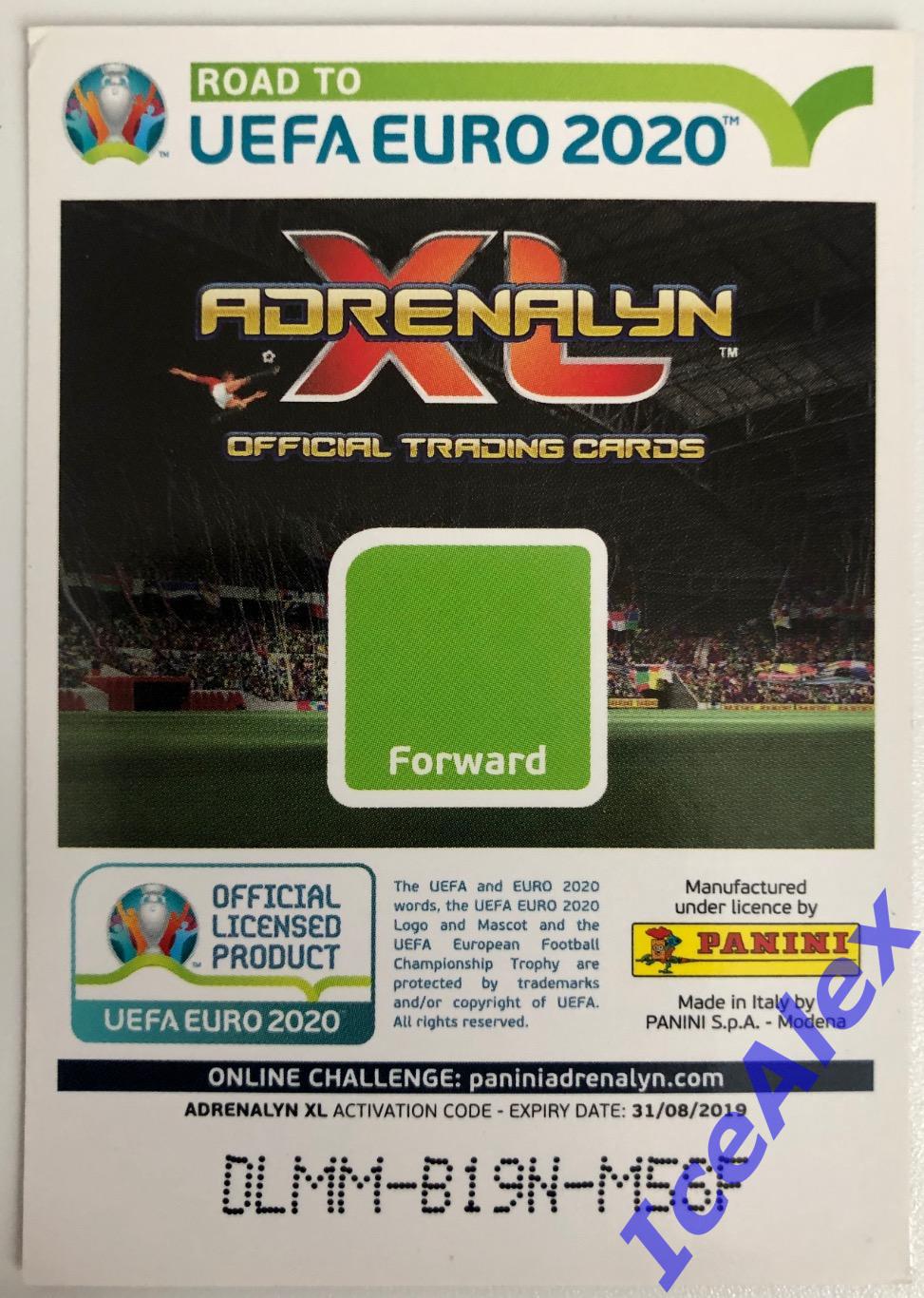 2020 Adrenalyn XL, Road to Euro, Harry Kane, Top Master 2