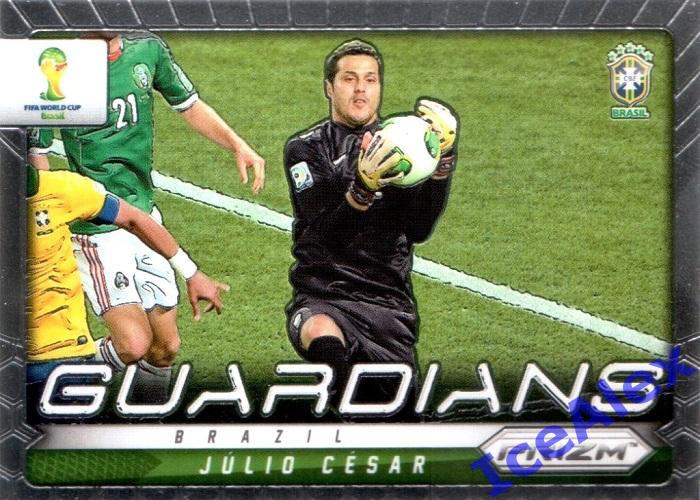 2014 Panini Prizm World Cup, Guardians, #5 Julio Cesar, base