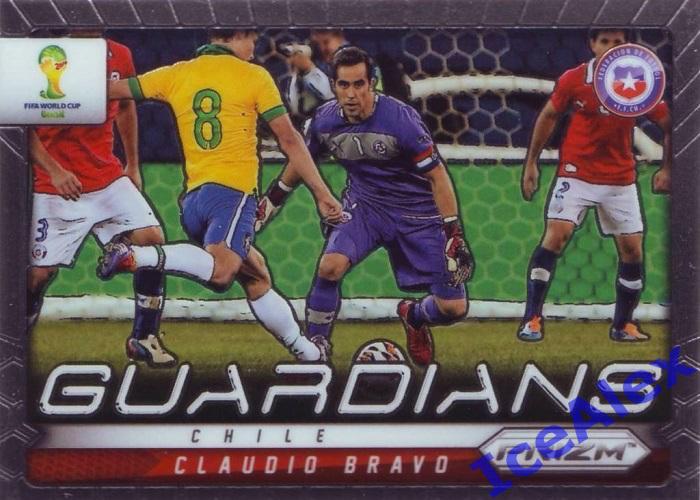 2014 Panini Prizm World Cup, Guardians, #7 Claudio Bravo, base