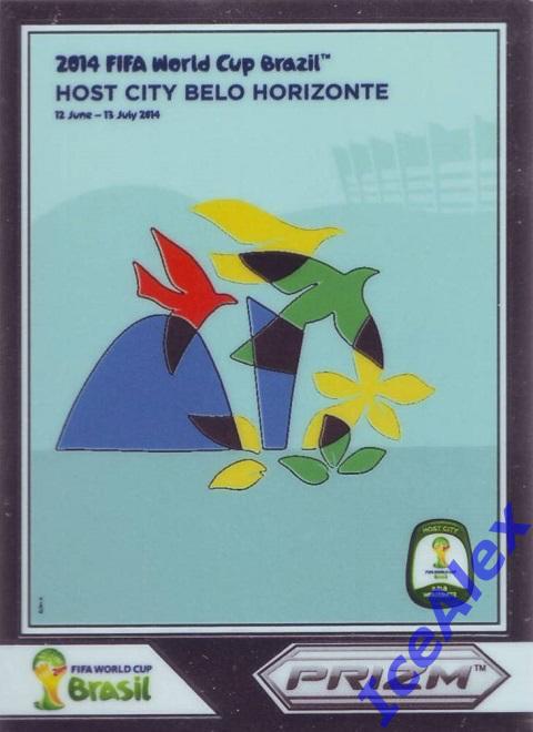 2014 Panini Prizm World Cup, World Cup Posters, #1 Belo Horizonte, base