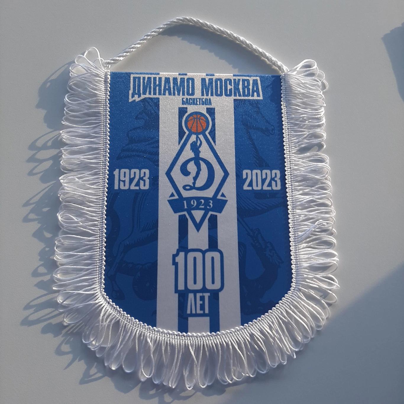 Вымпел баскетбол Динамо 100 лет