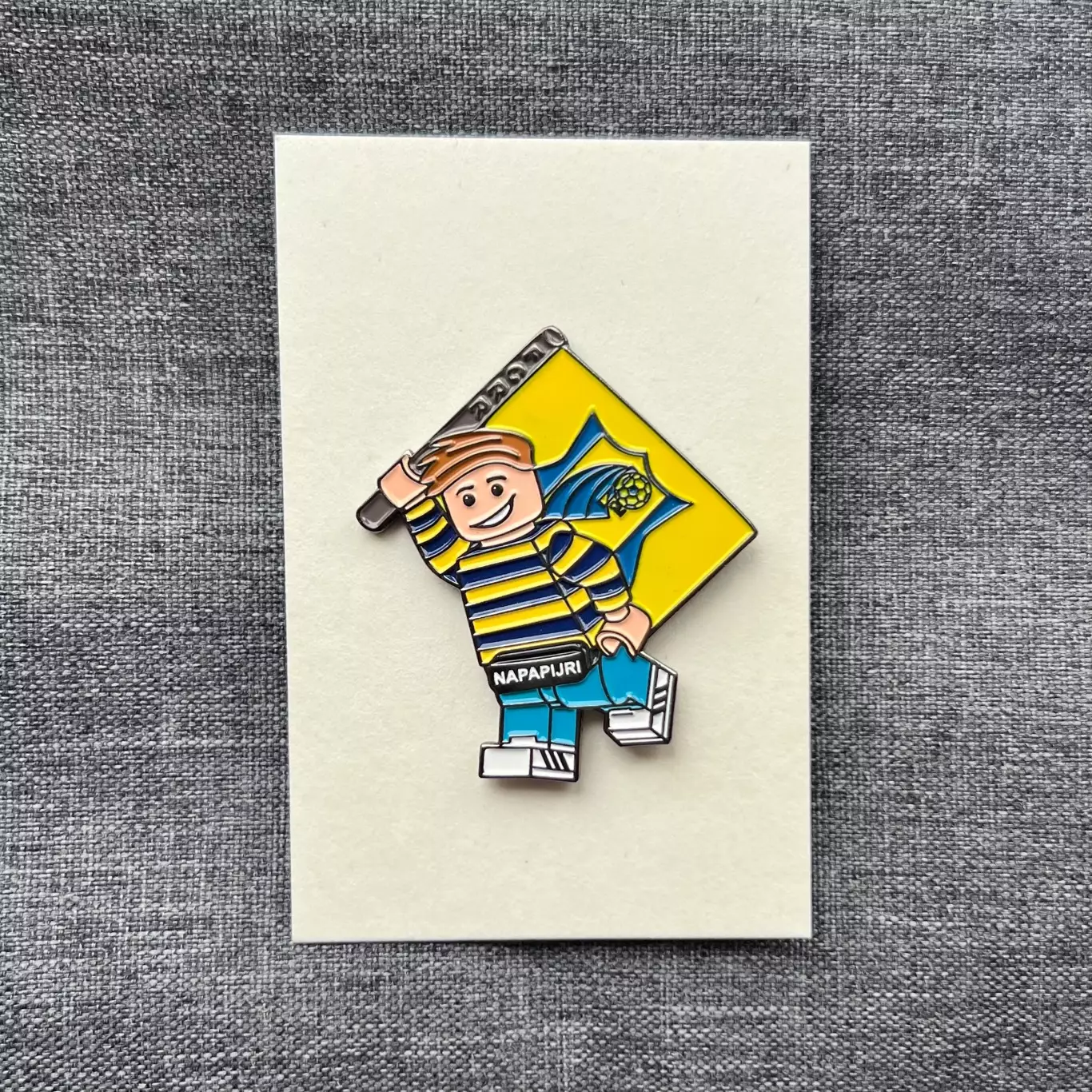 Значок фк Ростов фанат лего Lego футбол