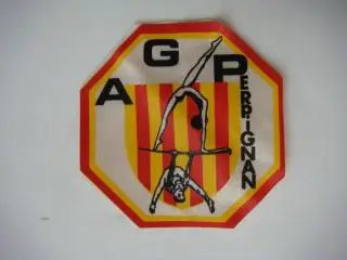 Винтажная импортная нашивка/шеврон AGP.