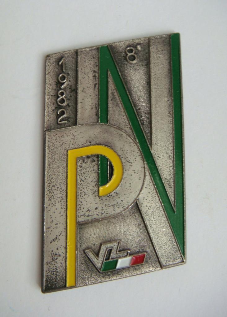 Настольная медаль Италия 1982г. 1