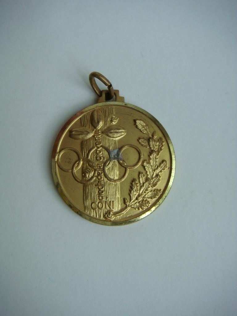 Медаль Молодежные игры CONI Беллуно Италия 1977г.