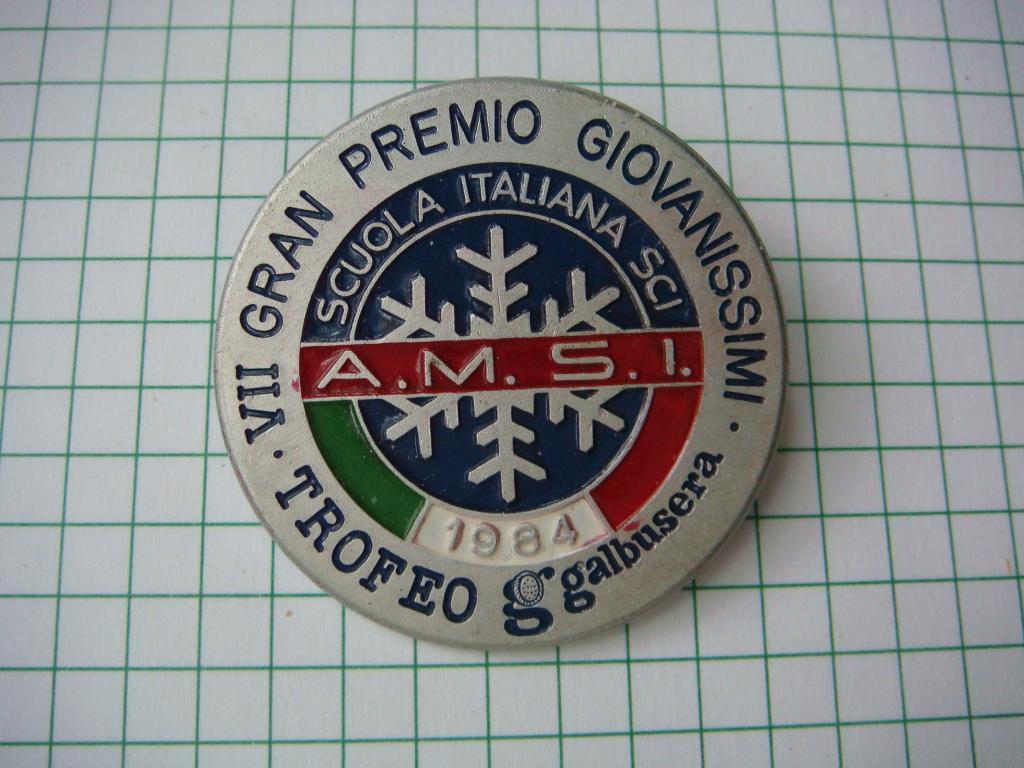 Итальянская лыжная школа A.M.S.I. VII Гран-при среди молодежи 1984г