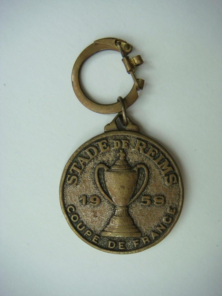 Брелок Кубок Франции по футболу Реймс 1958г. 1