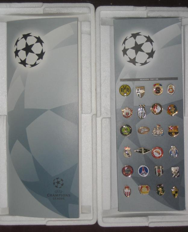 Футбол.Лига чемпионов 1997-98. 24 клуба 1