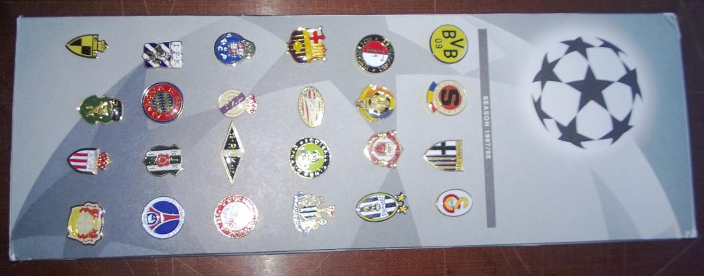 Футбол.Лига чемпионов 1997-98. 24 клуба 6