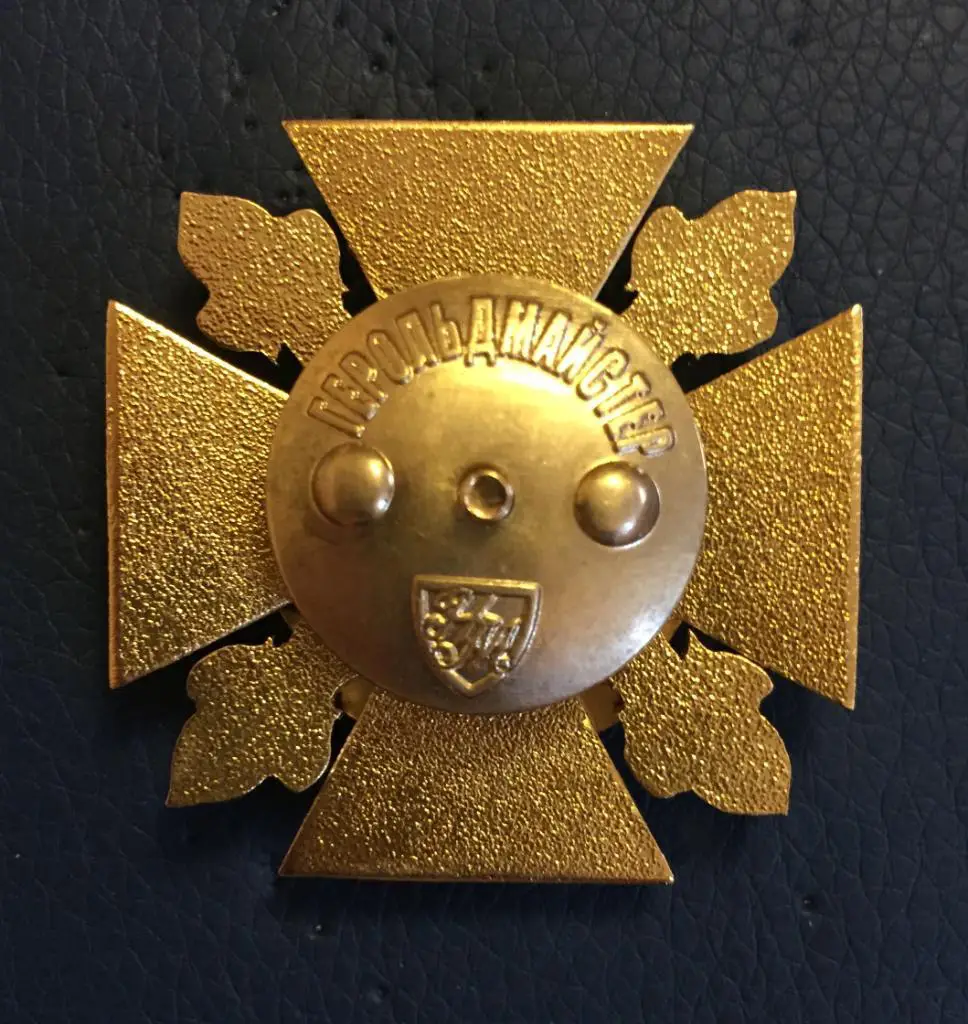 наградной знак МЧС Украины За содействие для журналистов, редкий 2