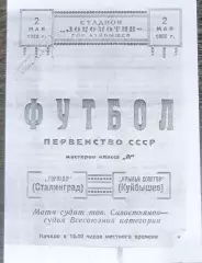 (копия!) Крылья Советов Куйбышев - Торпедо Сталинград - 1950