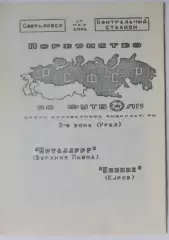 Металлург Верхняя Пышма - Шинник Киров - 1991