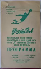 Нефтяник Фергана - Крылья Советов - 1983