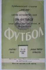 Крылья Советов - Нефтяник Баку - 1966