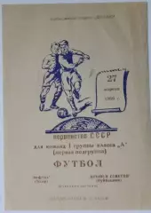 Крылья Советов - Нефтчи Баку - 1969