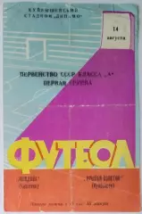Крылья Советов - Молдова Кишинев - 1964