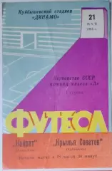 Крылья Советов- Кайрат Алма-Ата -1964