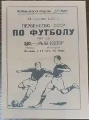 (копия!) Крылья Советов - ЦДСА - 1955