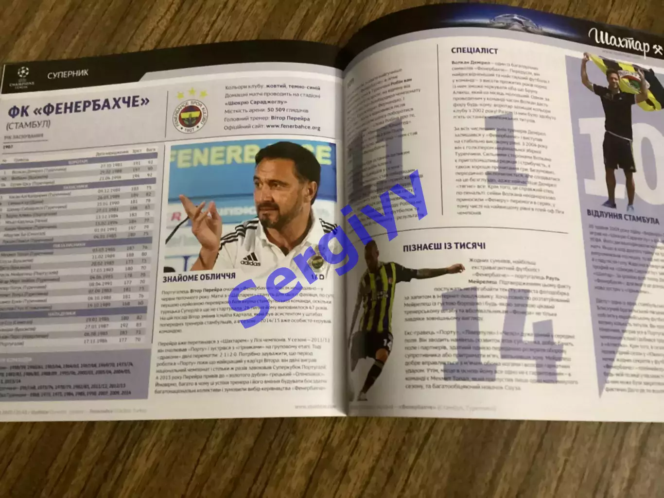 Шахтар Донецьк - Фенербахче Стамбул Туреччина 2015 2