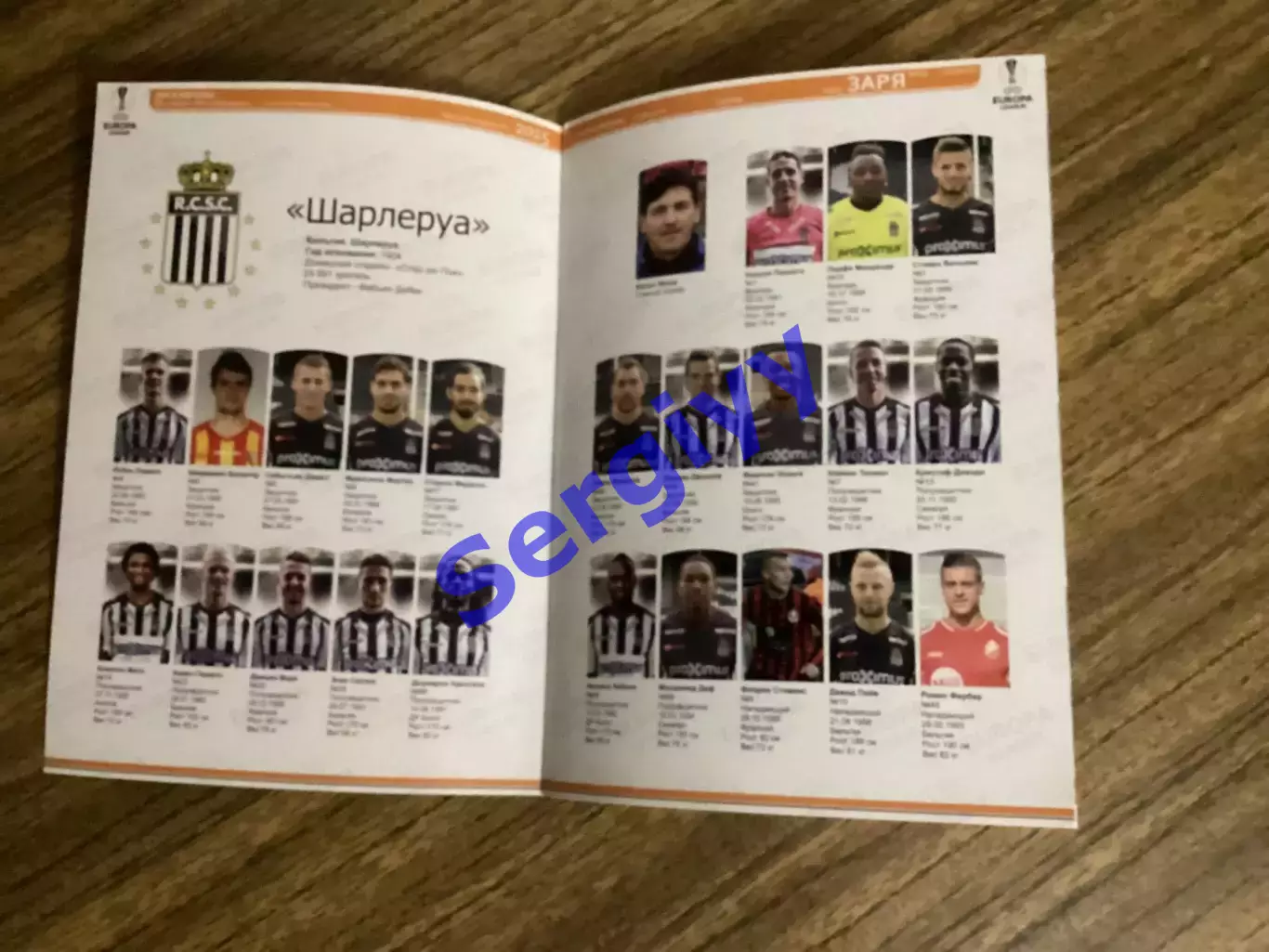 Зоря Луганськ - Шарлеруа Бельгія 2015 3