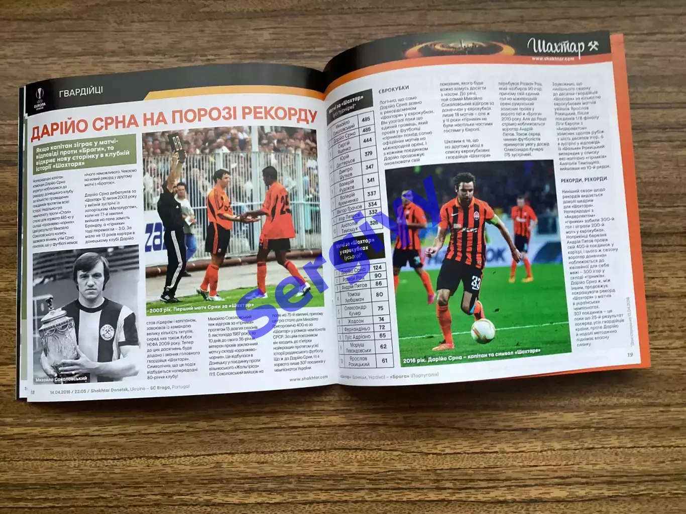 Шахтар Донецьк - Брага Португалія 2016 6
