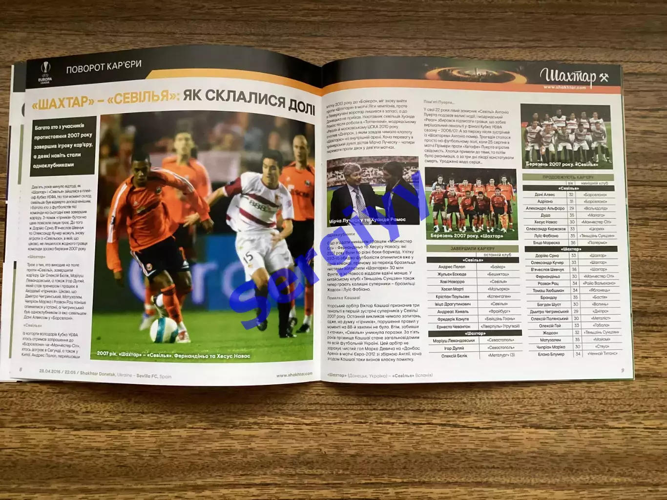 Шахтар Донецьк - Севілья Іспанія 2016 4