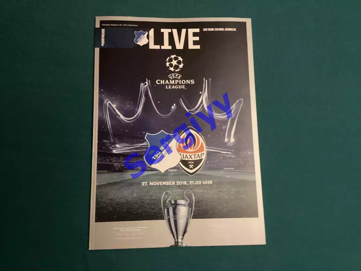 Хоффенхайм Німеччина - Шахтар Донецьк 2018