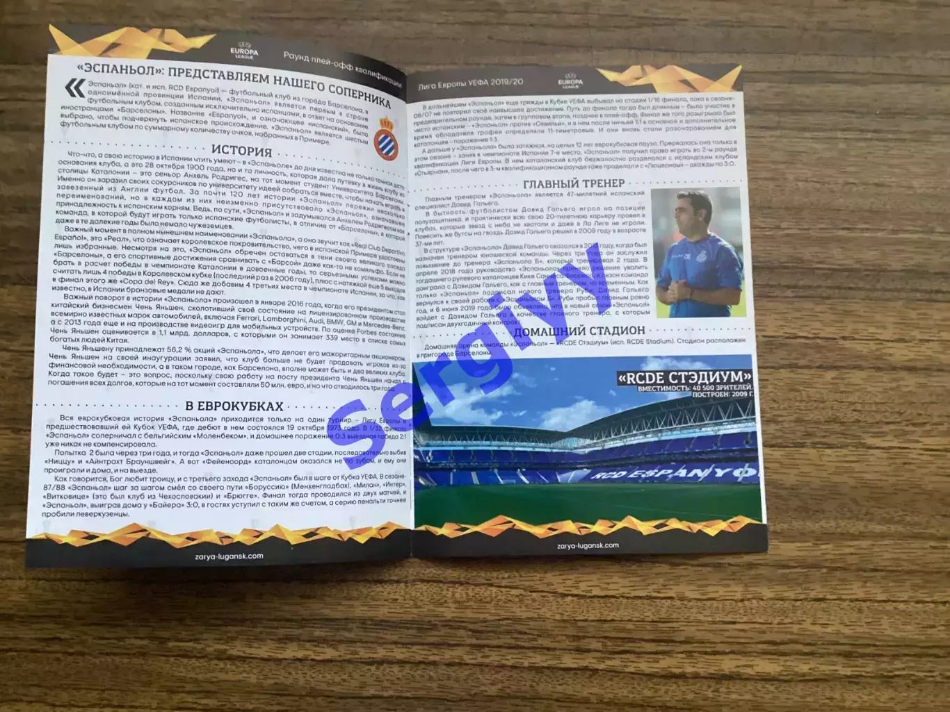 Зоря Луганськ - Еспаньйол Іспанія 2019 5