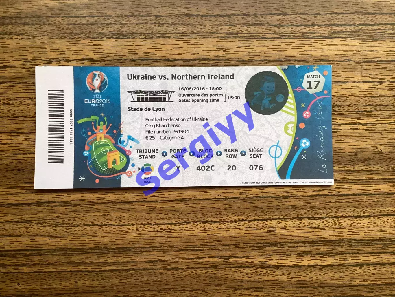 Україна - Північна Ірландія 2016 Євро